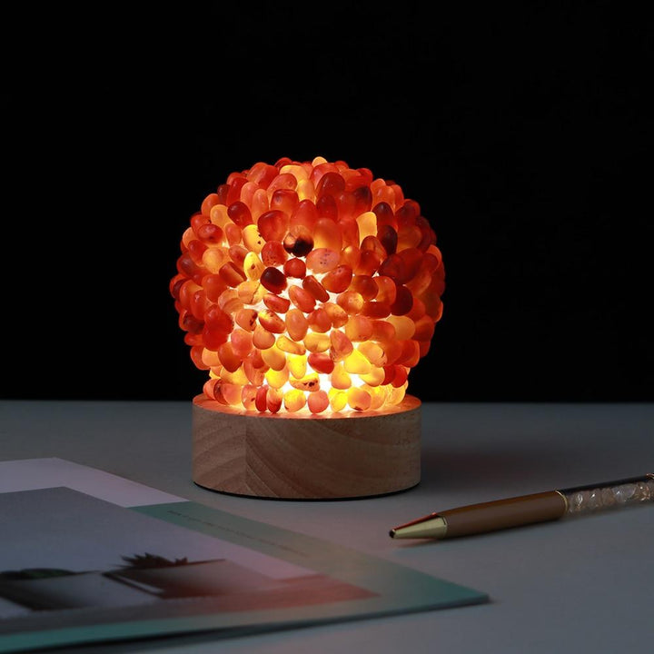 Stornfield | Aventurine Quartz Crystal Lamp