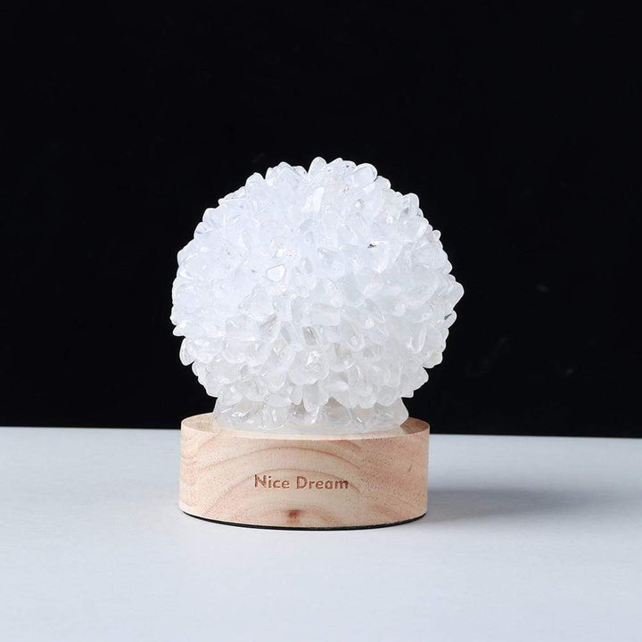 Stornfield | Aventurine Quartz Crystal Lamp