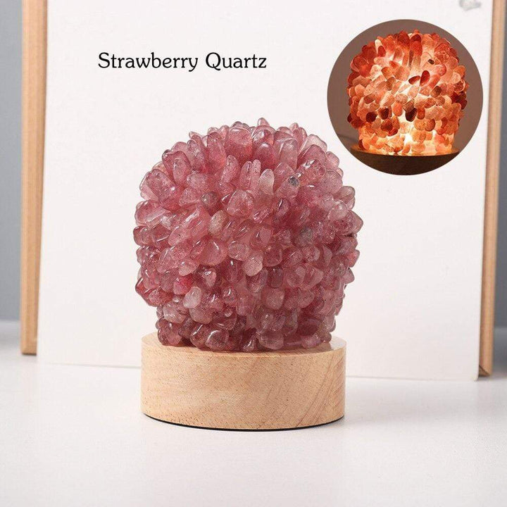 Stornfield | Aventurine Quartz Crystal Lamp
