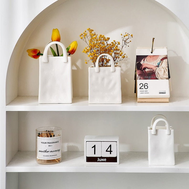 Stornfield | White Porcelain Vase