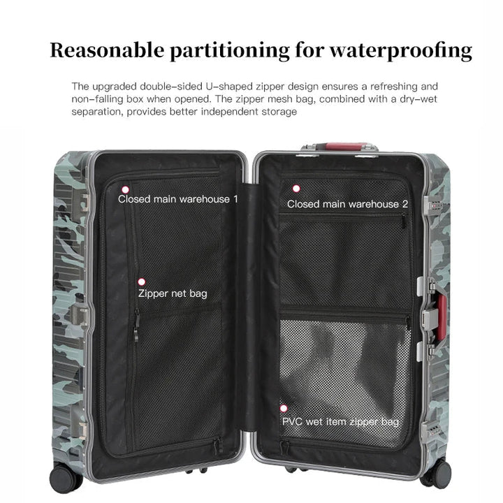 Wide Grip Hard Shell Suitcase - Zagreb | Stornfield