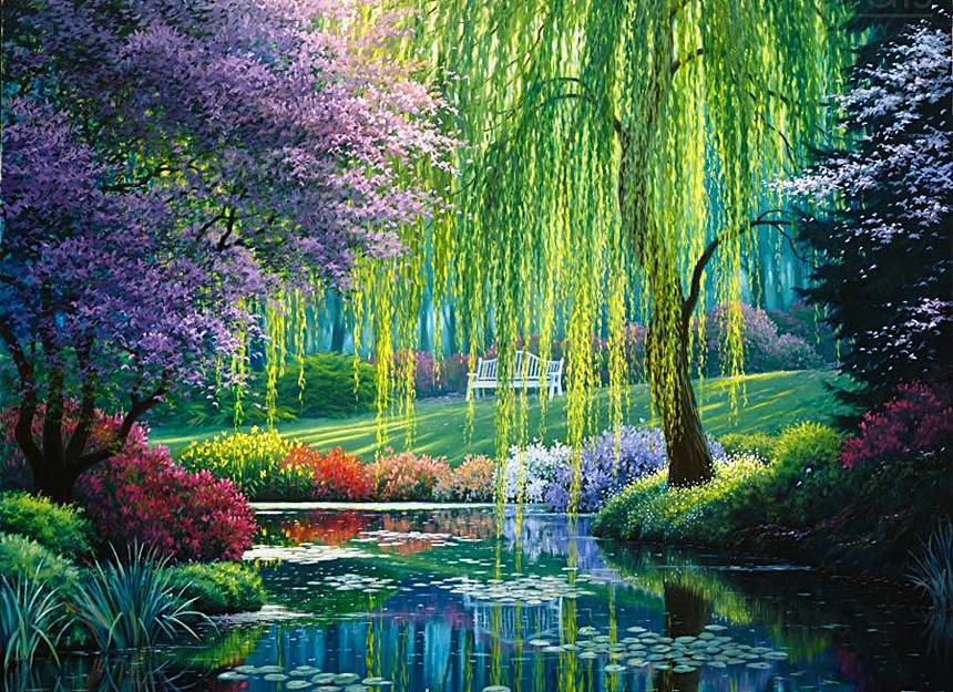 Willow Tree Garden - GemPaint Kit | Stornfield