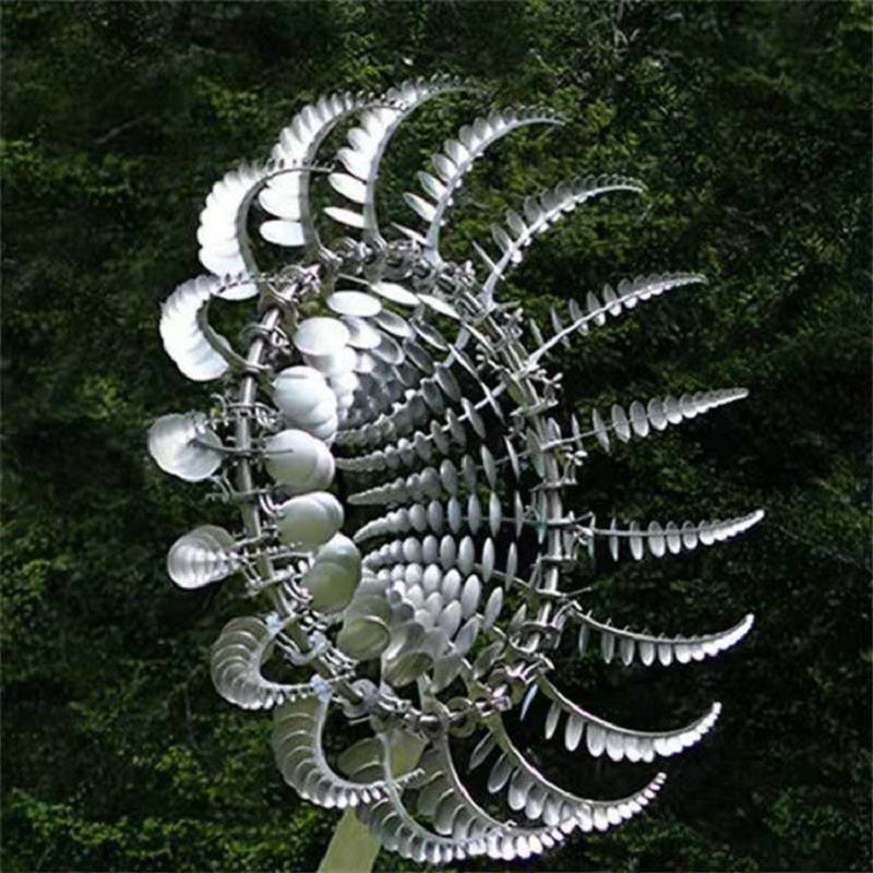 Metal wind chime for the garden