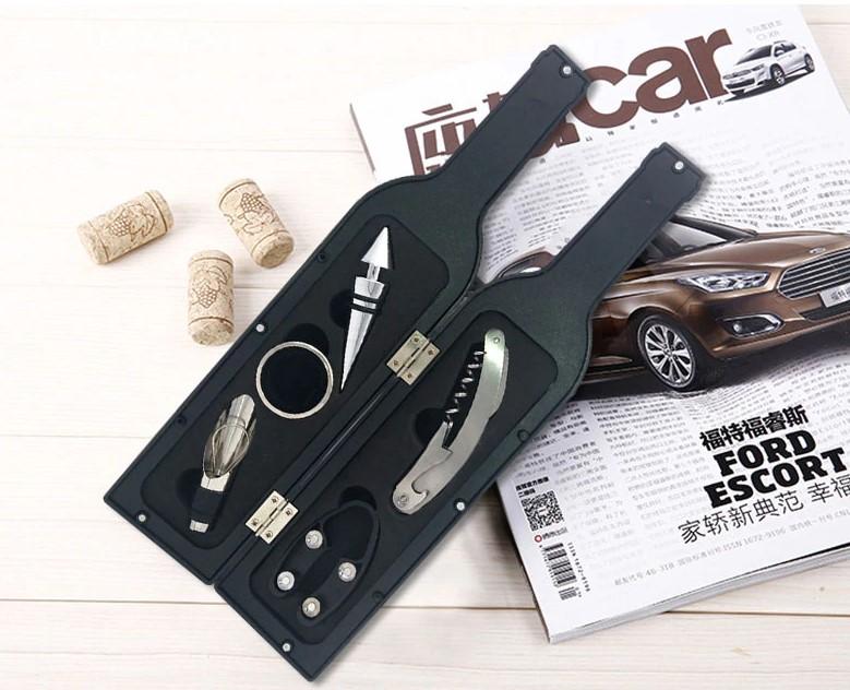 Wine Bottle Corkscrew & Accessory Set | Stornfield