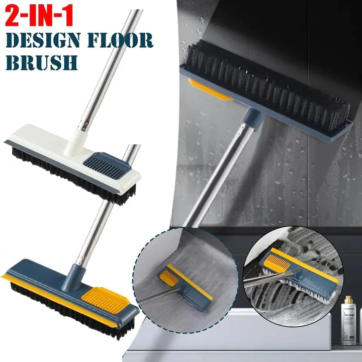 2-in-1 Floor Scrub Brush with Long Handle Stornfield