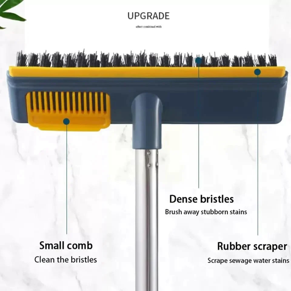 2-in-1 Floor Scrub Brush with Long Handle Stornfield