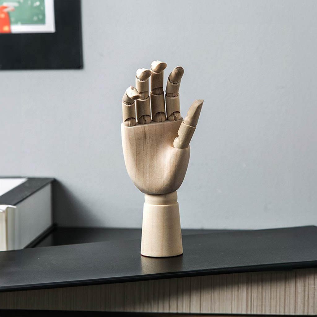 Wooden Movable Hand Model 25cm Modern Art Reference | Stornfield