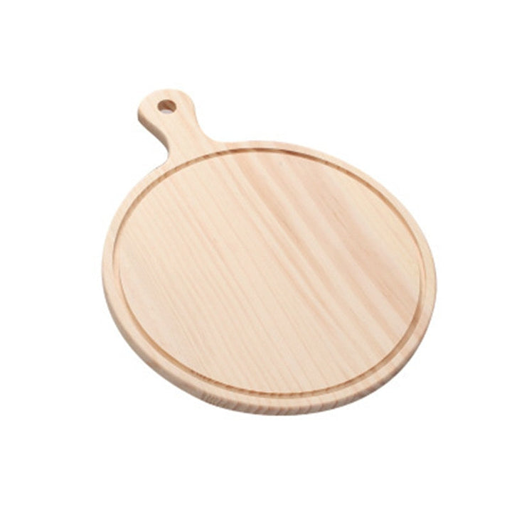 Wooden Pizza board Round with Hand Pizza Baking Tray Pizza Board | Stornfield