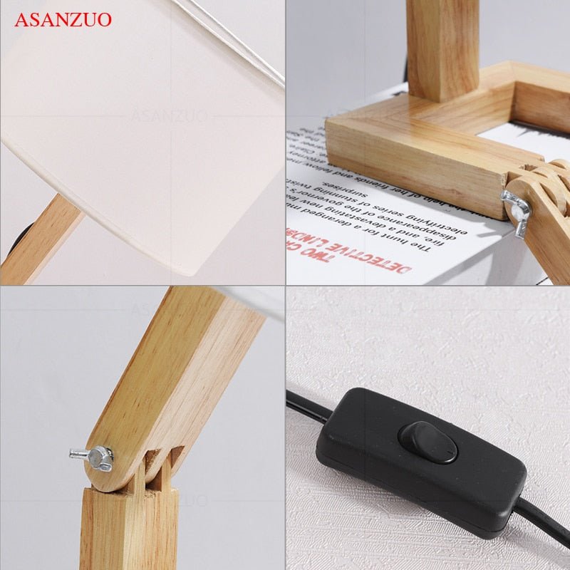 Stornfield | Wooden Boy LED Desk Lamp Desk Accessory