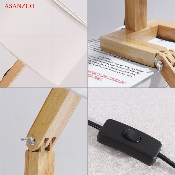 Stornfield | Wooden Boy LED Desk Lamp Desk Accessory