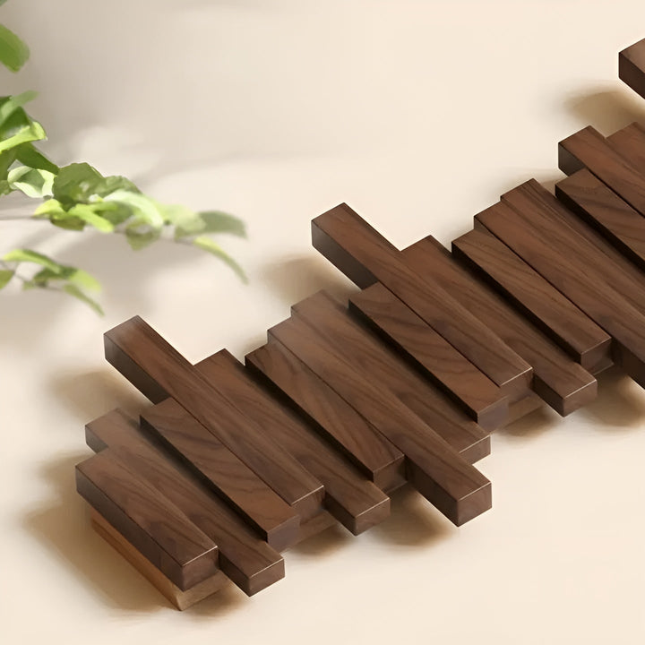 Stylish wooden wardrobe – FlexiStornfielde magnetic hooks for more organization | Ideal for bedroom | Stornfield