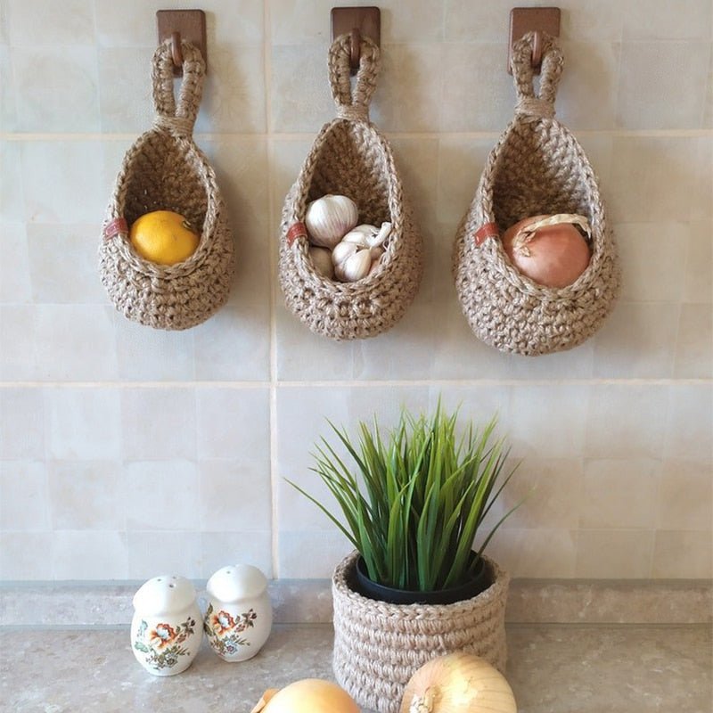 Woven Hanging Storage Baskets Stornfield