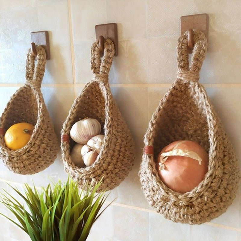 Woven Hanging Storage Baskets Stornfield