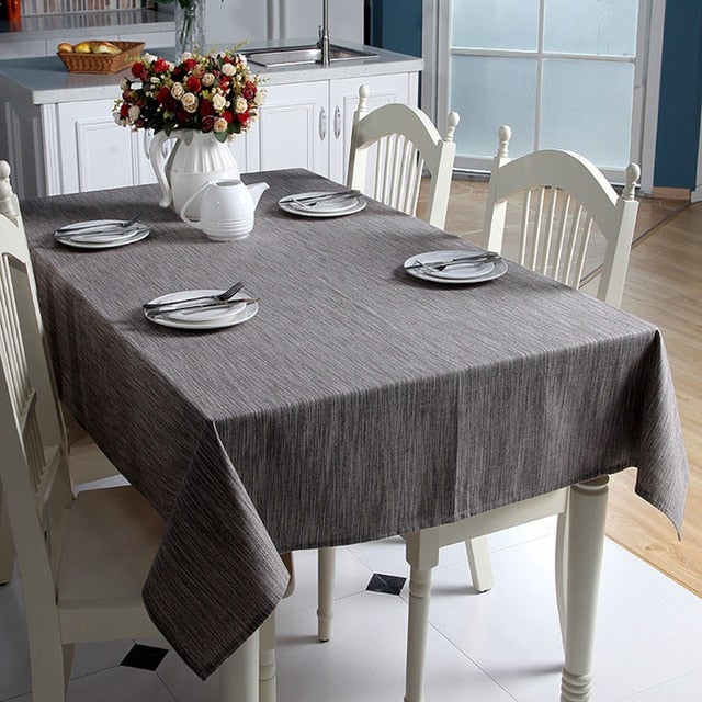 Stornfield | Woven Linen Tablecloth