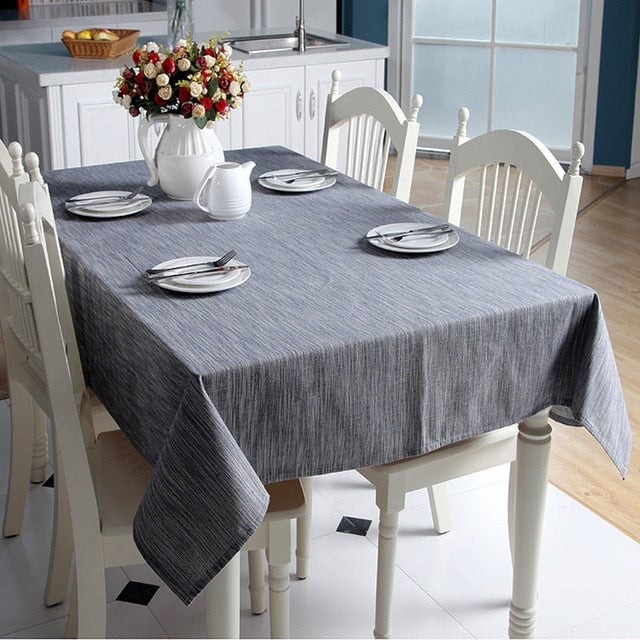 Stornfield | Woven Linen Tablecloth