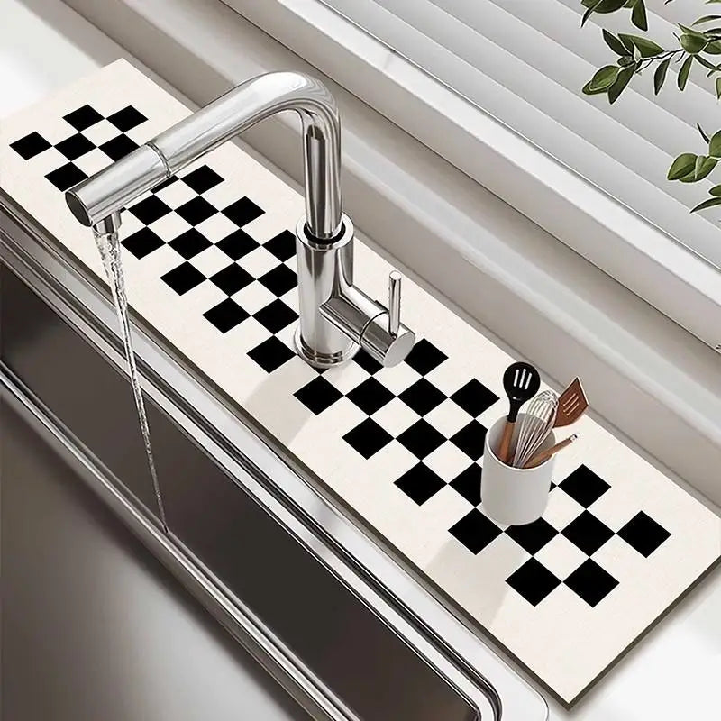 Bath Splash Guard Water Absorbent Mat | Stornfield