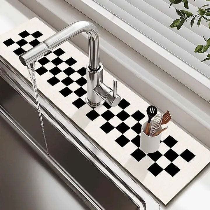 Bath Splash Guard Water Absorbent Mat | Stornfield