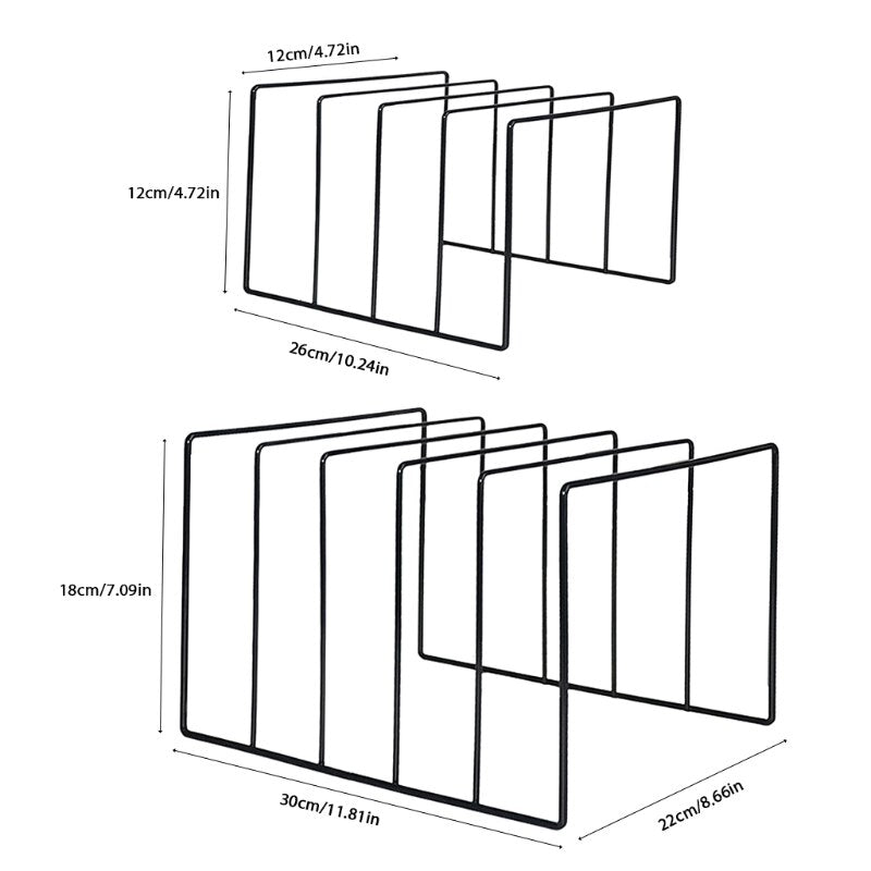 Stornfield | Wrought Iron Book and Vinyl Holder