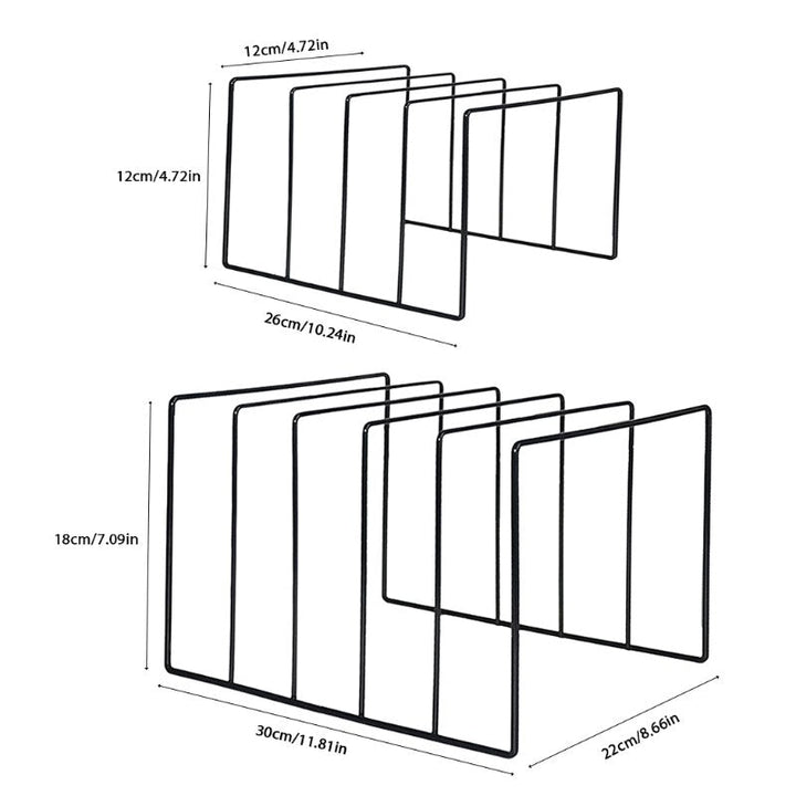 Stornfield | Wrought Iron Book and Vinyl Holder