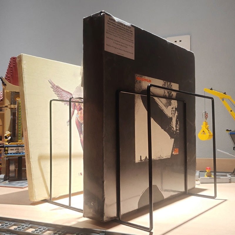 Stornfield | Wrought Iron Book and Vinyl Holder