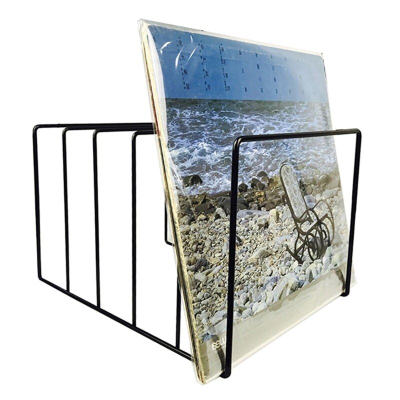 Stornfield | Wrought Iron Book and Vinyl Holder