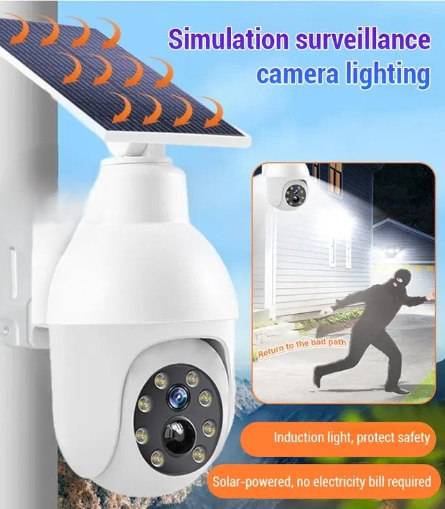 Solar Powered Motion Sensor Smart Rainproof Dummy Camera | Stornfield