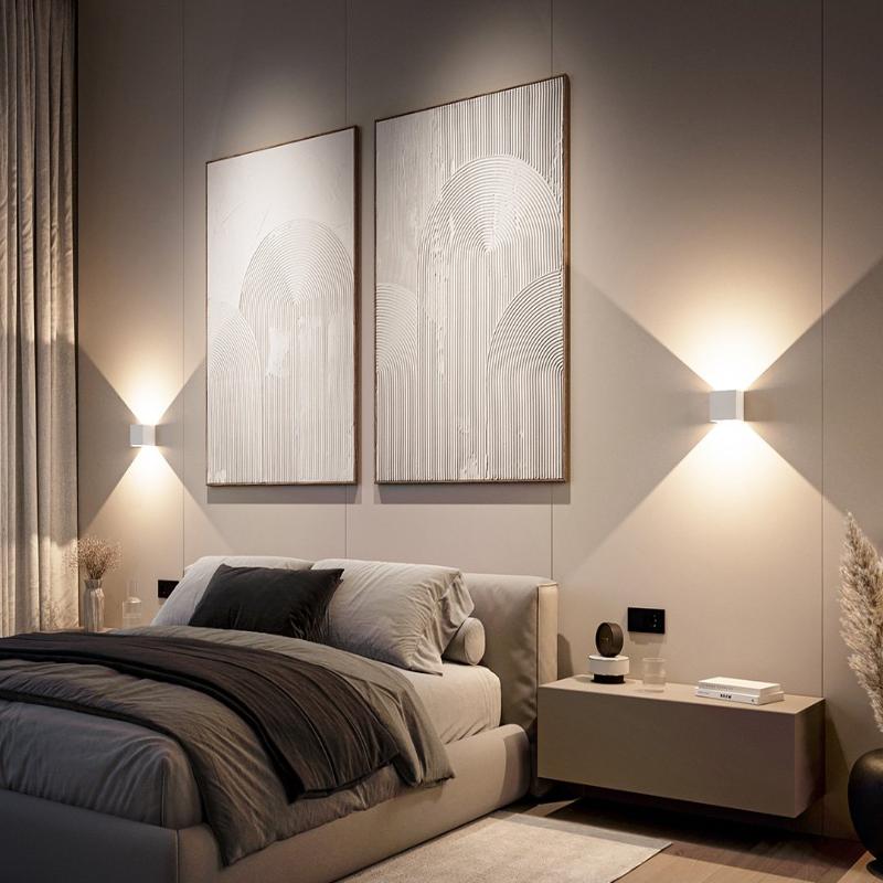 Stornfield | LumiGuard - LED wall lamp with warm light