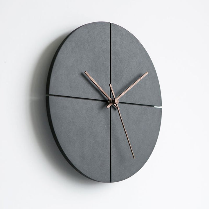 Minimalist Wall Clock 28 cm - Modern Design in Round and Square for Home and Office | Stornfield