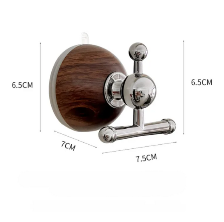 Punch-Free Quick Hang Wall Suction Cup Hook | Stornfield