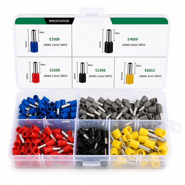 End sleeves set with crimping pliers | Stornfield