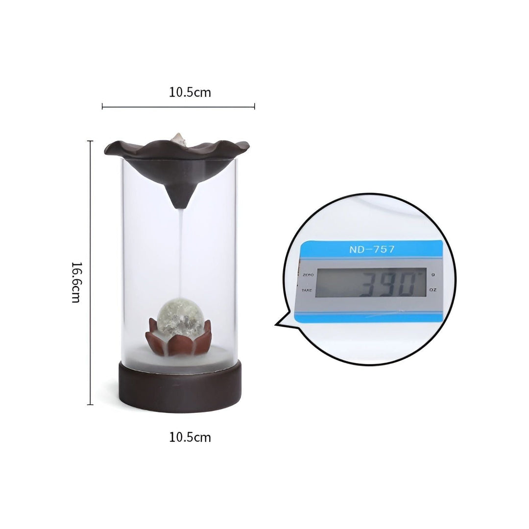 Elegant incense burner with reverse flow for a calm and relaxed atmosphere Stornfield