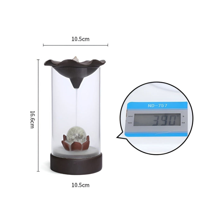 Elegant incense burner with reverse flow for a calm and relaxed atmosphere Stornfield