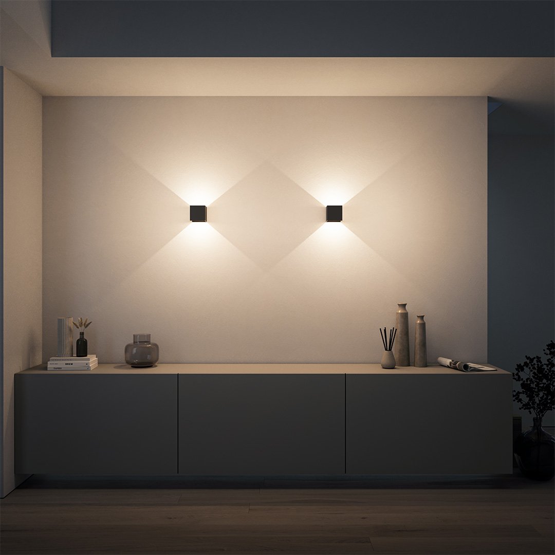 Stornfield | LumiGuard - LED wall lamp with warm light