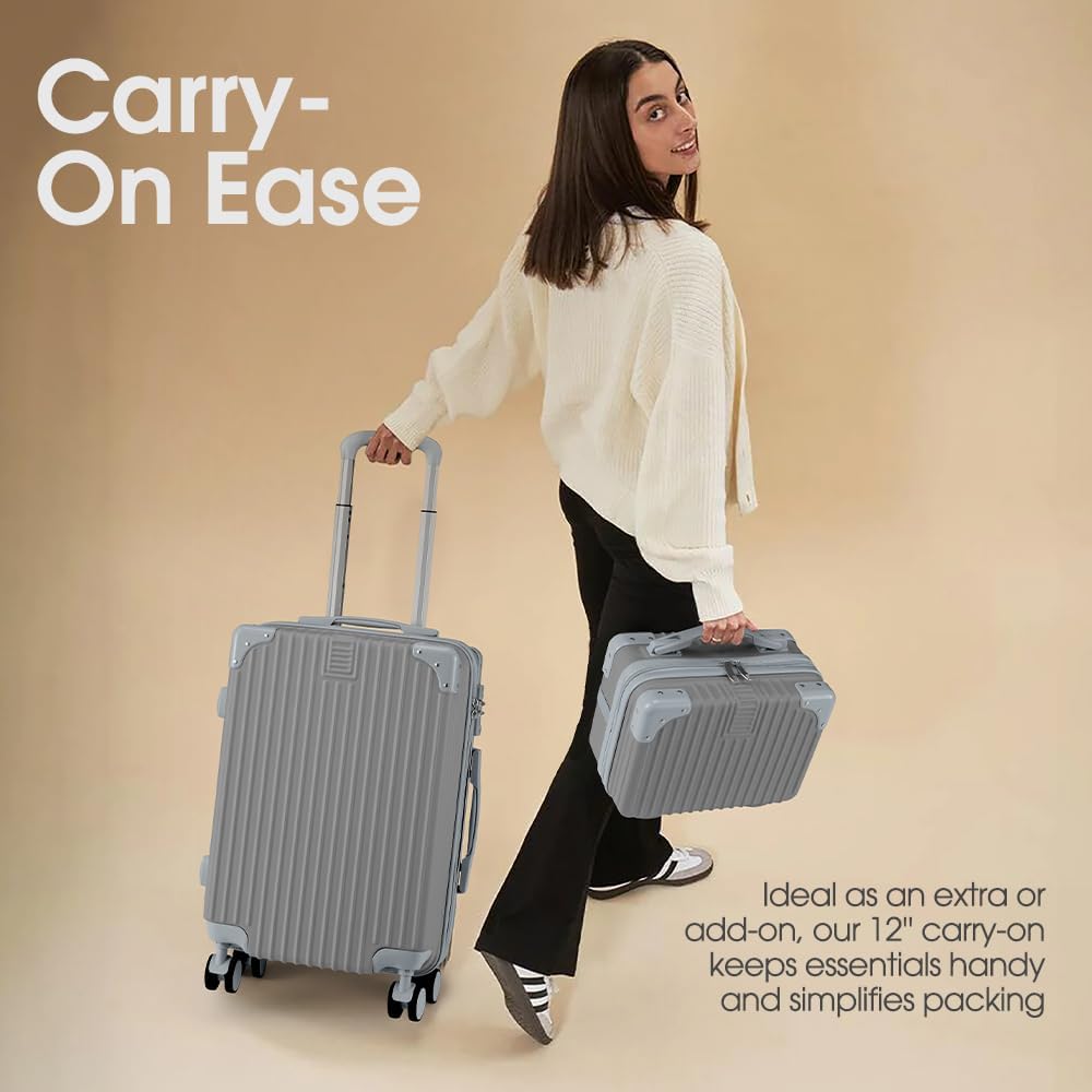 ABS Hard Shell Luggage with Spinner Wheels & TSA Lock | Stornfield
